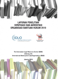 Verifikasi dan akreditasi Organisasi Bantuan Hukum 2019