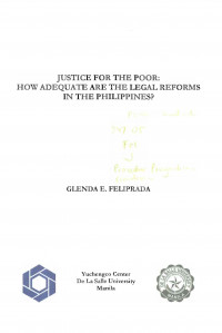 Justice for the poor: how adequate are the legal reforms in the Philippines?